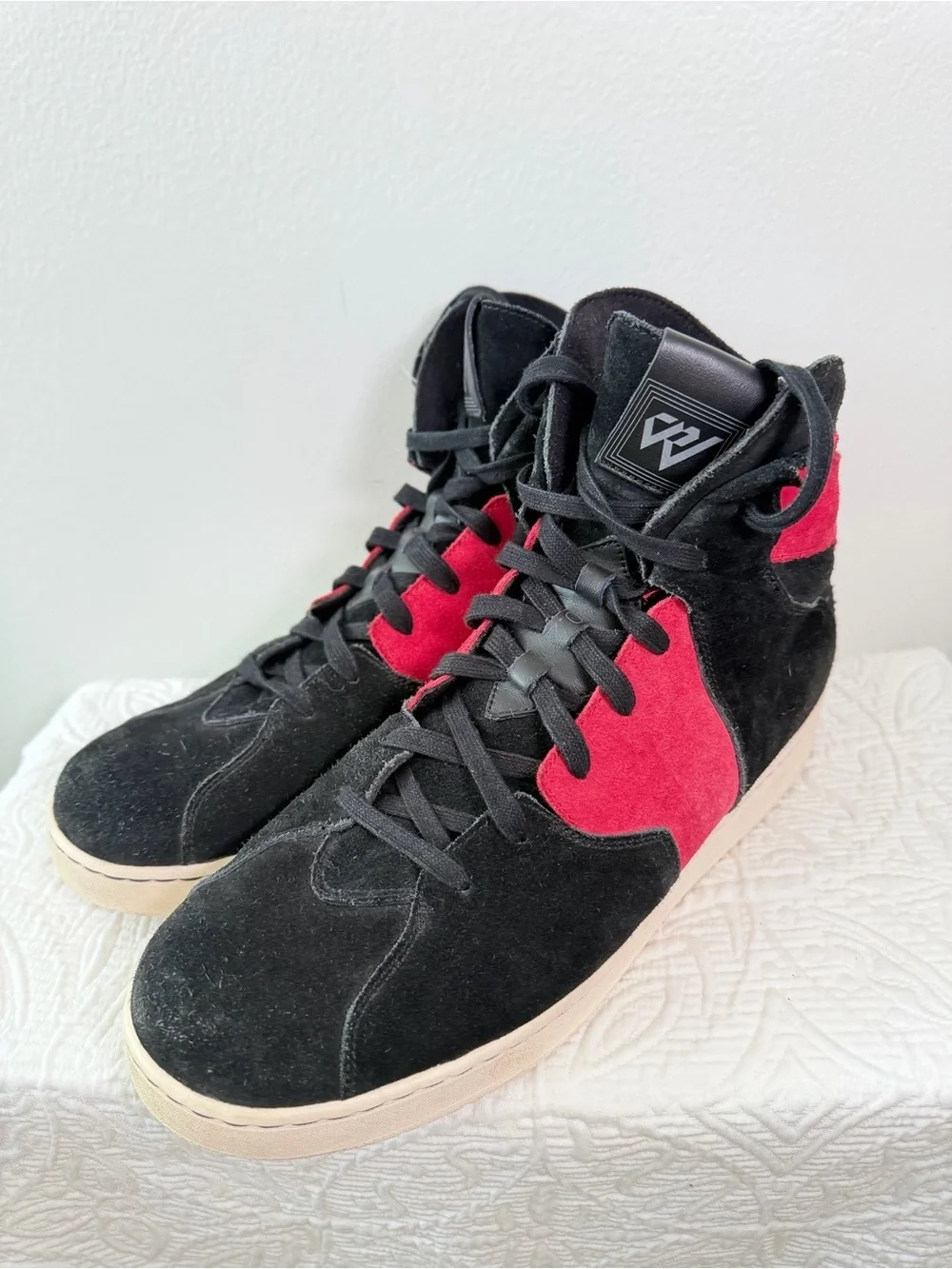 Jordan Westbrook 0.2 Why Not Black Red Suede Men’s Size 14 Shoes